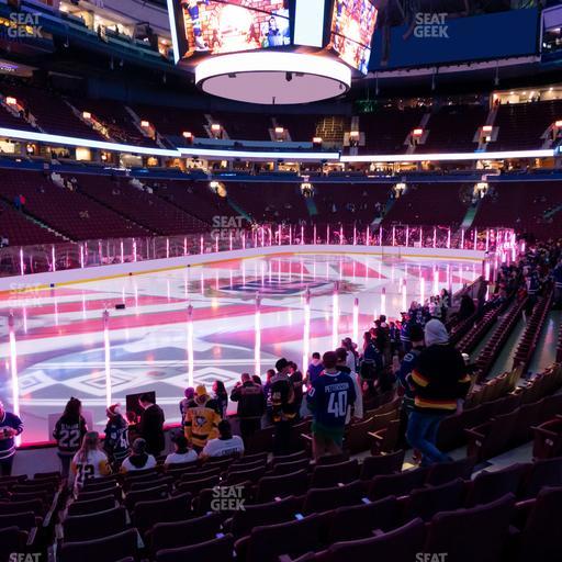 Rogers Arena - Section 120 Seat View