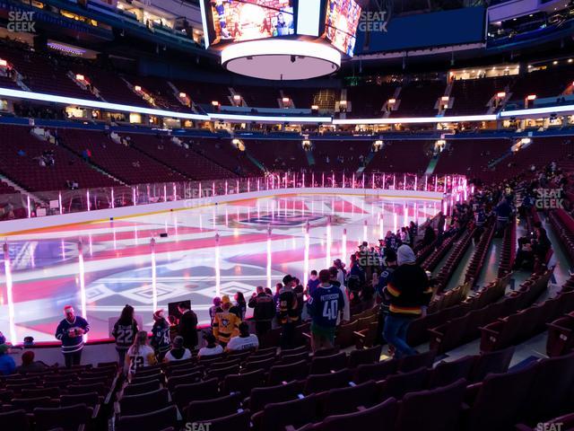 Rogers Arena - Section 120 Seat View