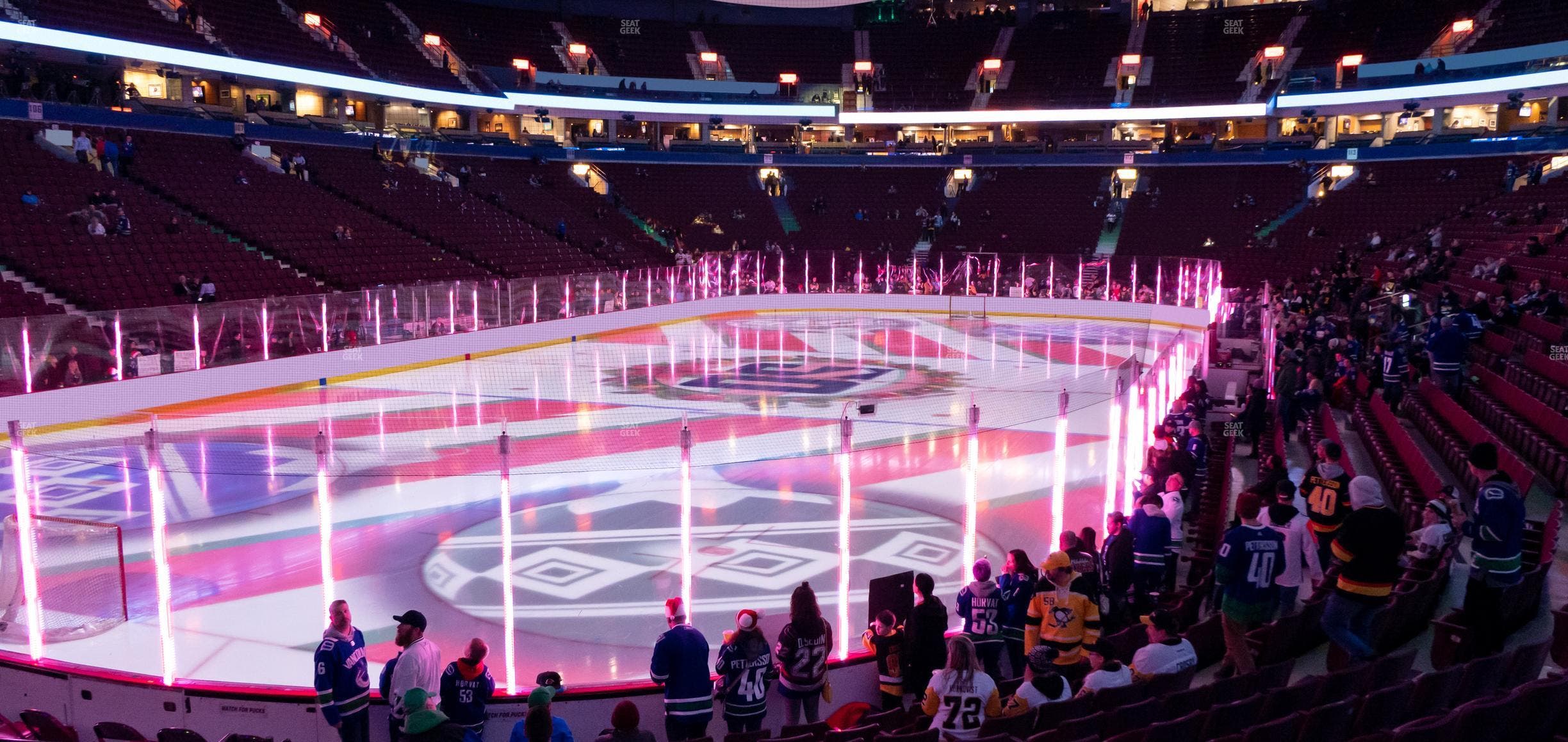 Rogers Arena - Section 121 Seat View