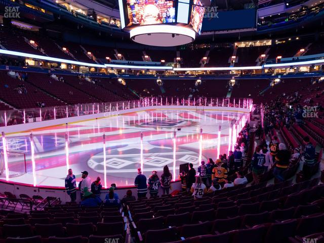 Rogers Arena - Section 121 Seat View
