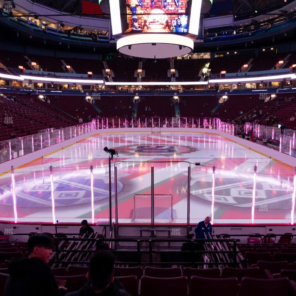 Rogers Arena - Section 122 Seat View