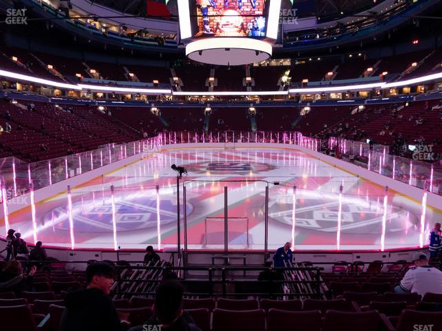 Rogers Arena - Section 122 Seat View