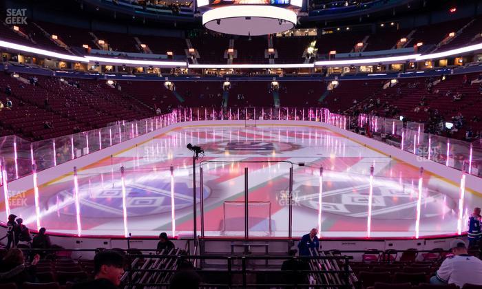 Rogers Arena - Section 122 Seat View