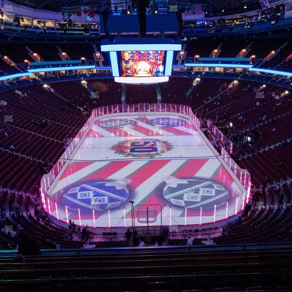 Rogers Arena - Section 301 Seat View