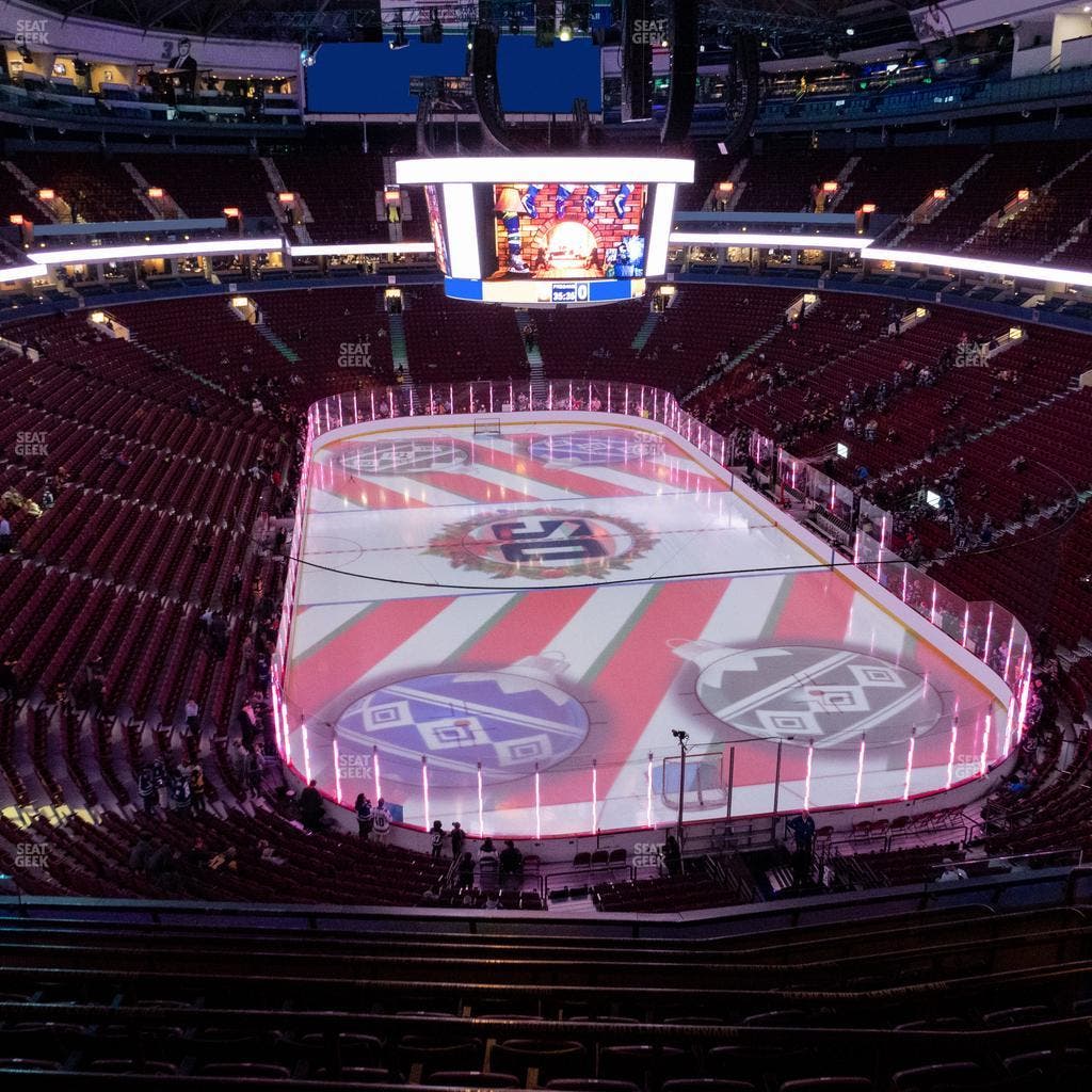 Rogers Arena - Section 302 Seat View