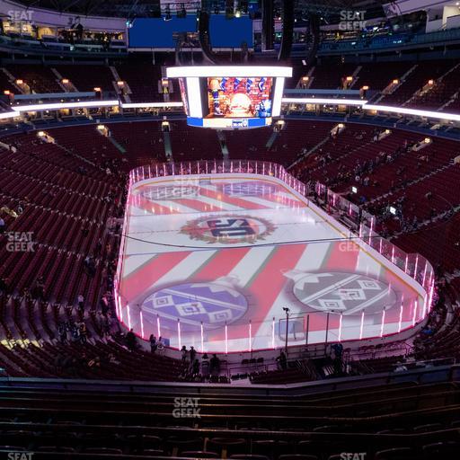 Rogers Arena - Section 302 Seat View