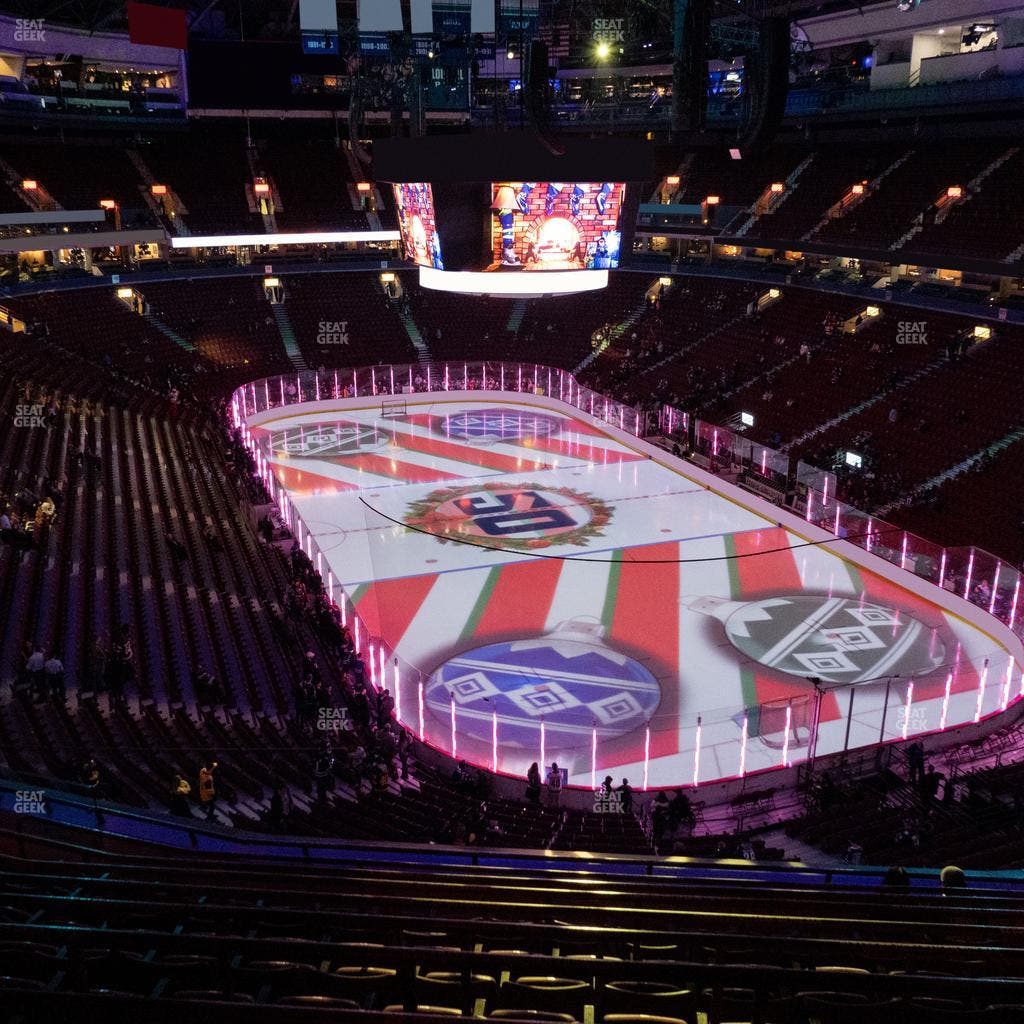 Rogers Arena - Section 303 Seat View