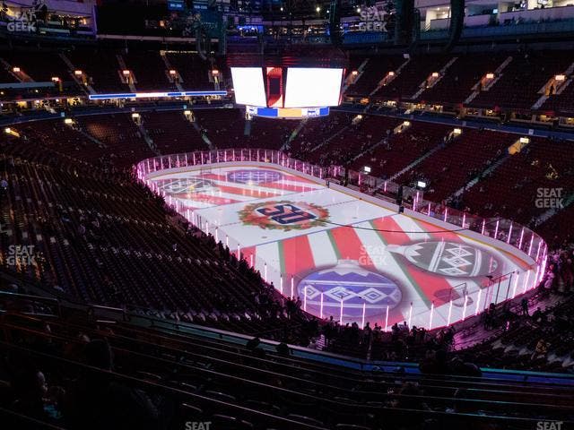 Rogers Arena - Section 304 Seat View