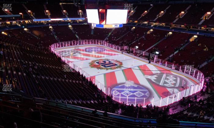 Rogers Arena - Section 304 Seat View