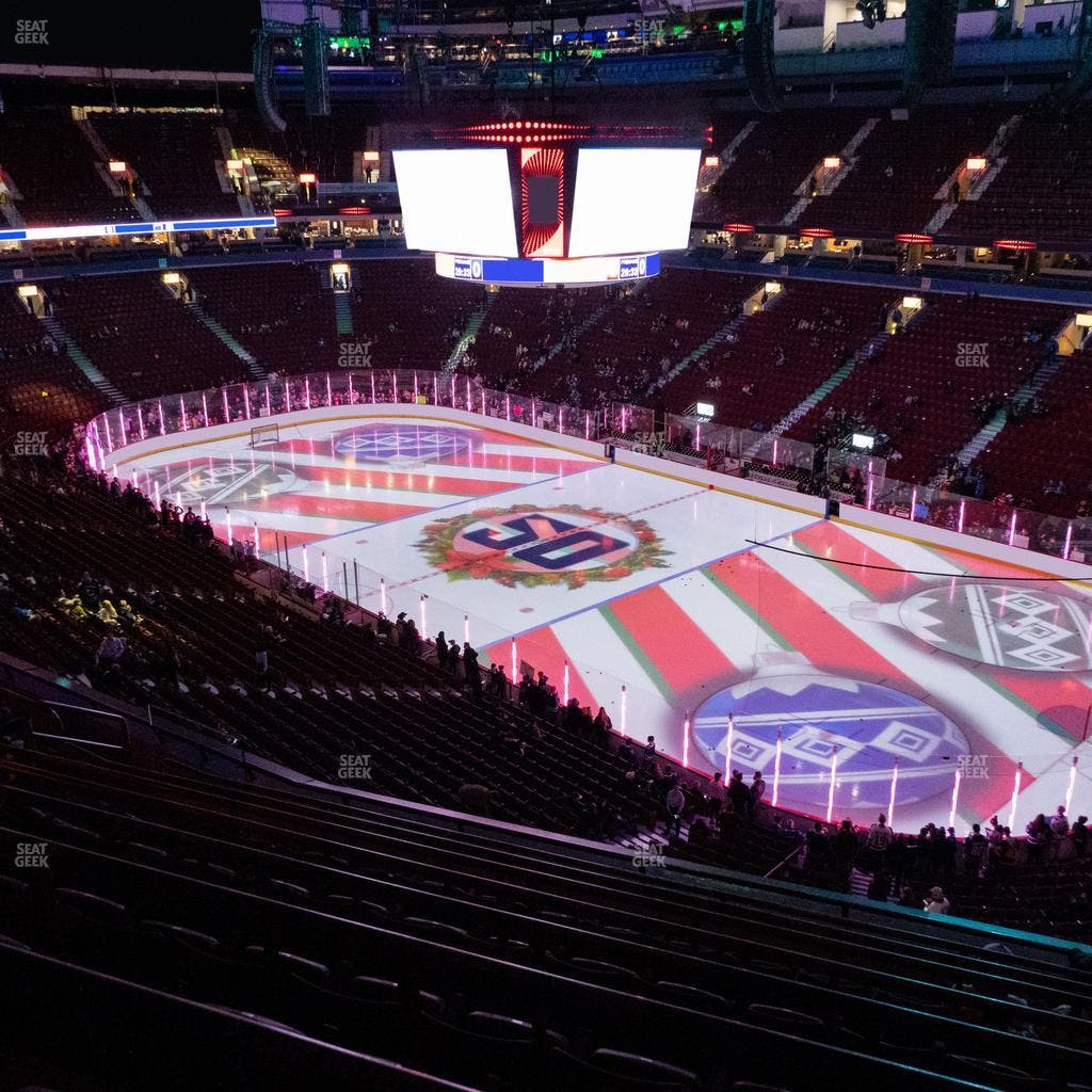 Rogers Arena - Section 305 Seat View