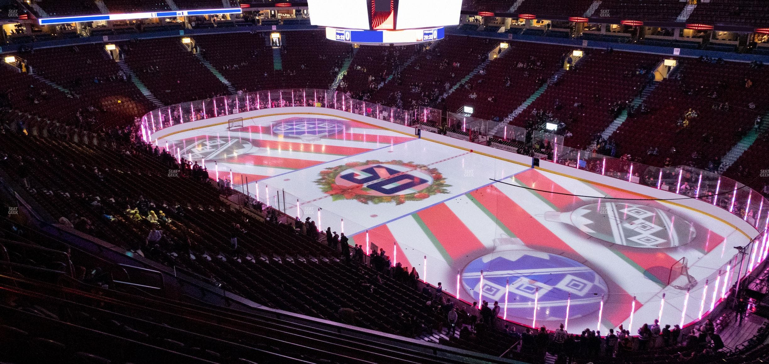 Rogers Arena - Section 305 Seat View