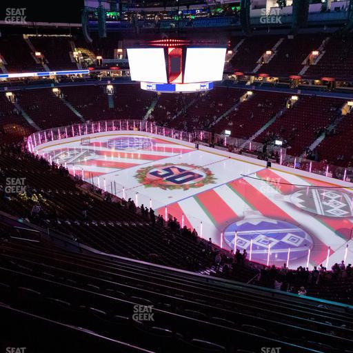 Rogers Arena - Section 305 Seat View