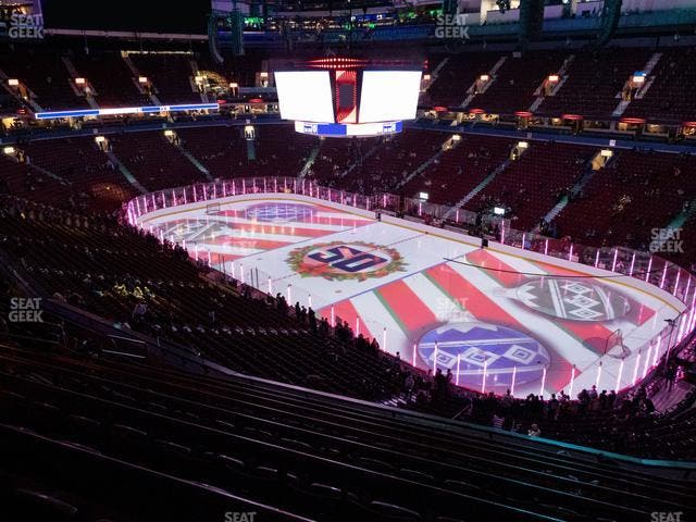 Rogers Arena - Section 305 Seat View