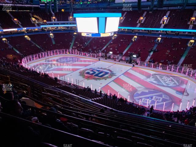Rogers Arena - Section 306 Seat View