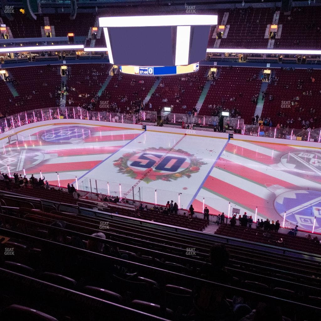 Rogers Arena - Section 307 Seat View
