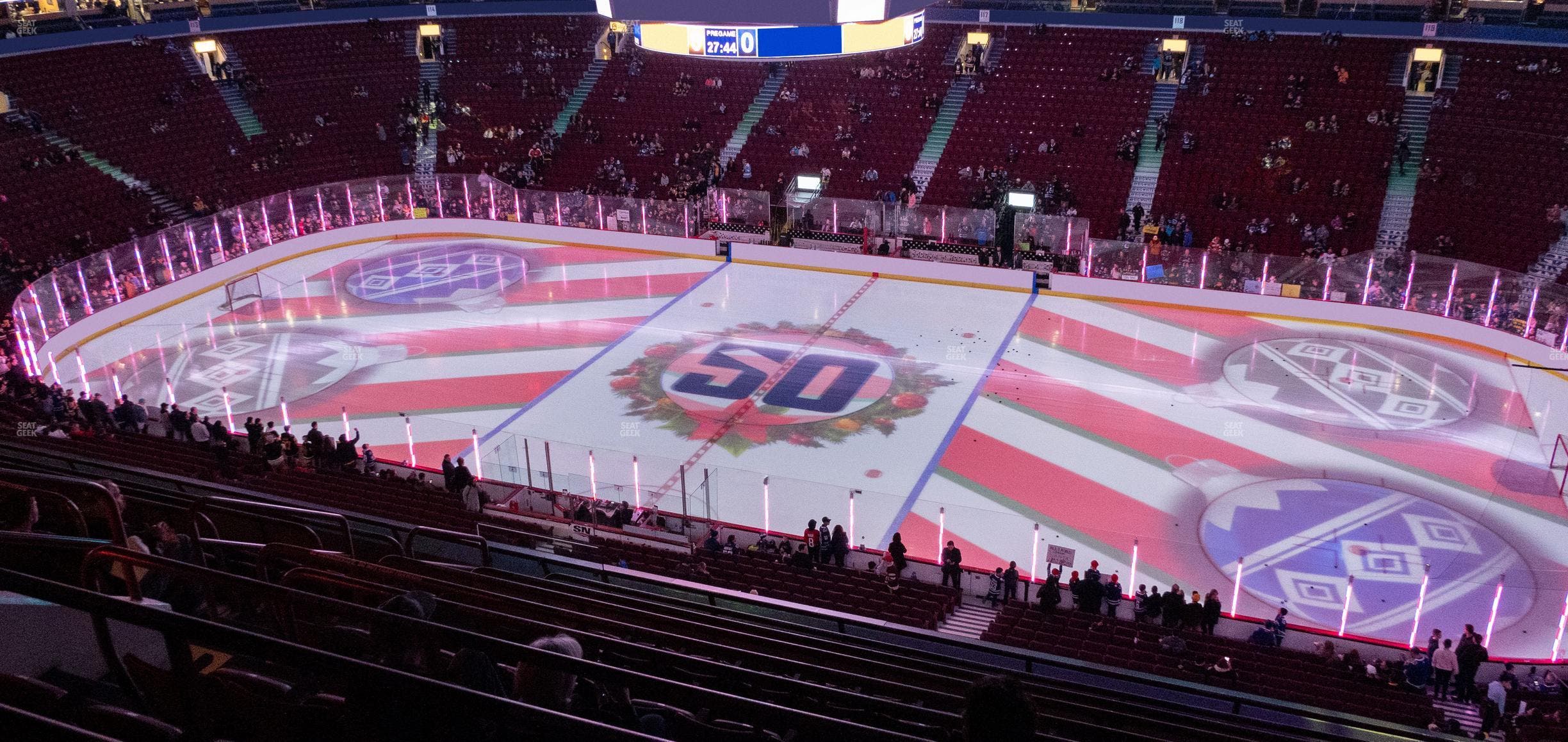 Rogers Arena - Section 307 Seat View