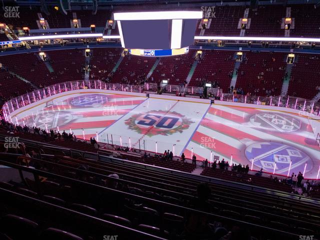 Rogers Arena - Section 307 Seat View