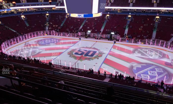 Rogers Arena - Section 307 Seat View