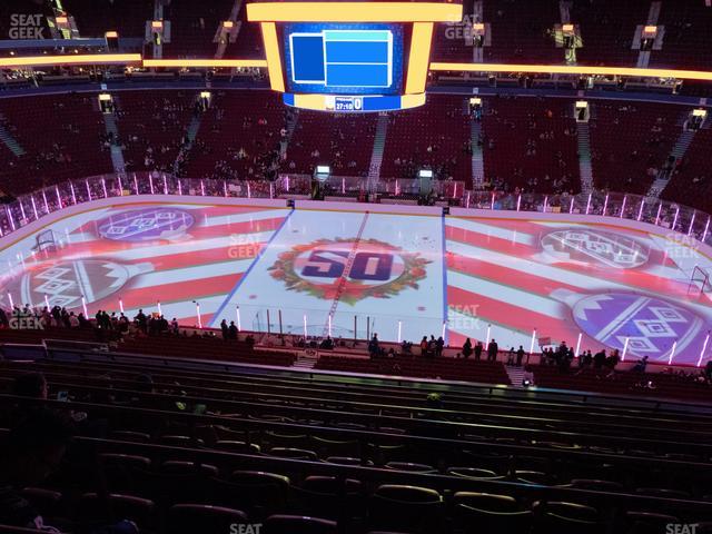 Rogers Arena - Section 308 Seat View