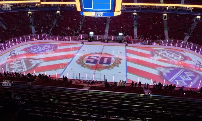 Rogers Arena - Section 308 Seat View