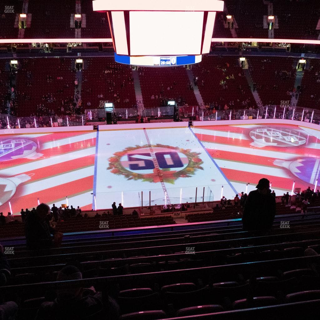 Rogers Arena - Section 309 Seat View