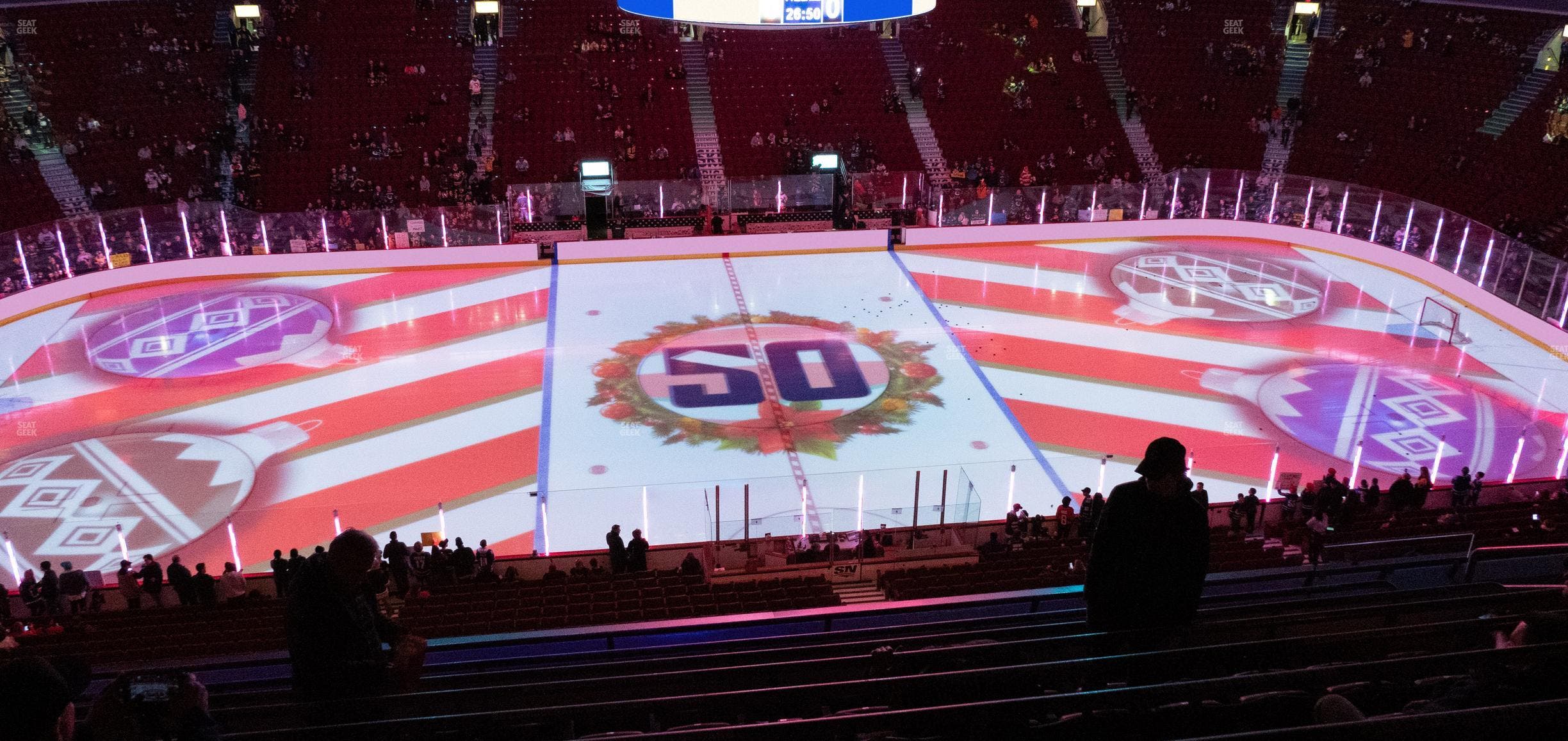Rogers Arena - Section 309 Seat View