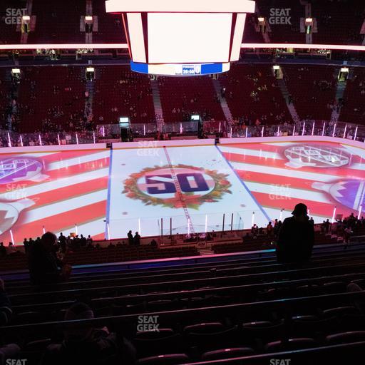 Rogers Arena - Section 309 Seat View
