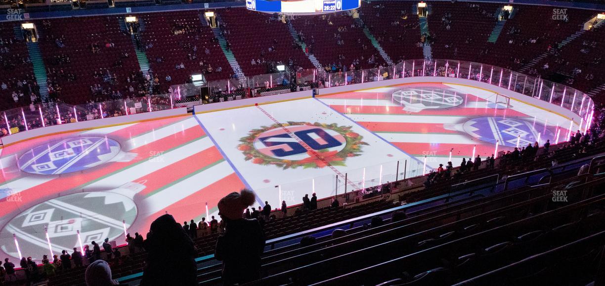 Rogers Arena - Section 310 Seat View