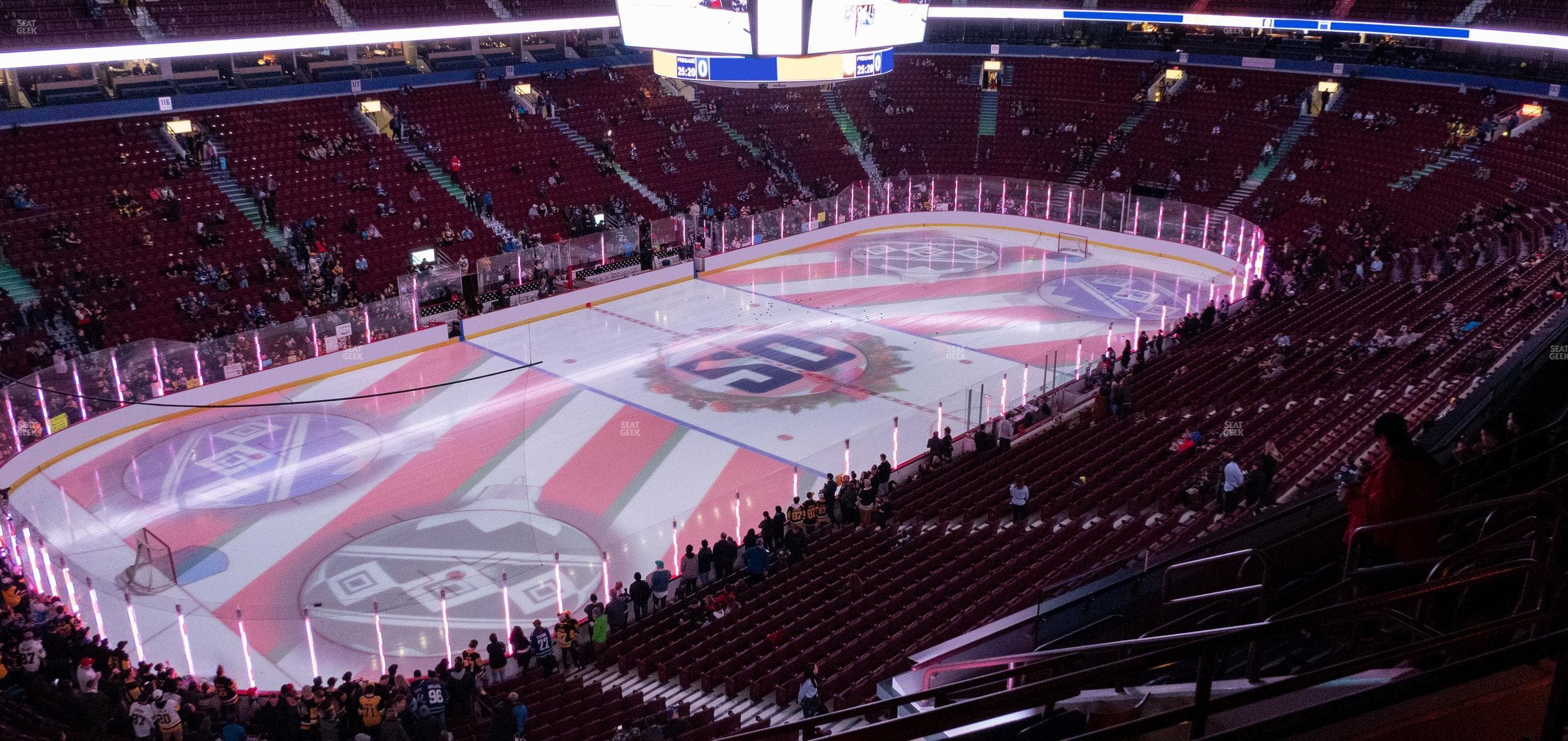 Rogers Arena - Section 312 Seat View