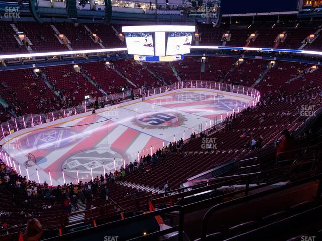 Rogers Arena - Section 312 Seat View