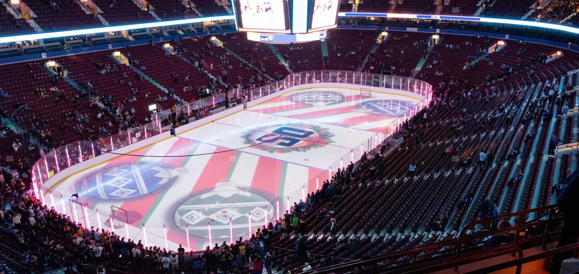 Rogers Arena - Section 313 Seat View