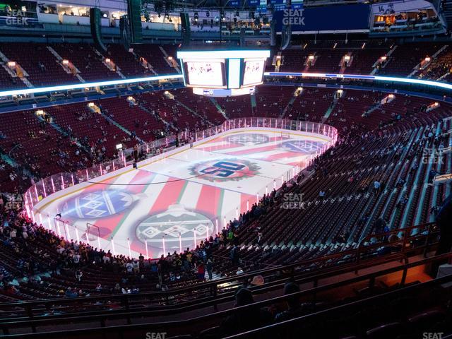 Rogers Arena - Section 313 Seat View