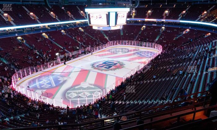 Rogers Arena - Section 313 Seat View