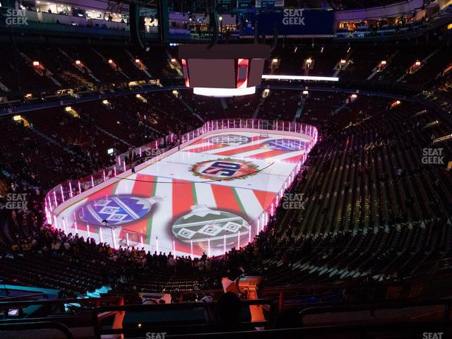 Rogers Arena - Section 314 Seat View
