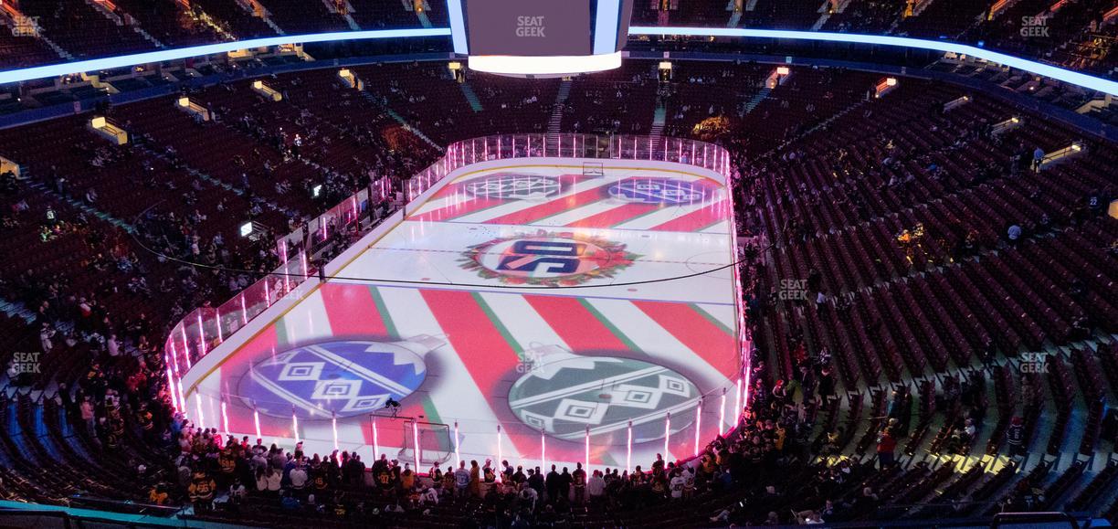 Rogers Arena - Section 315 Seat View