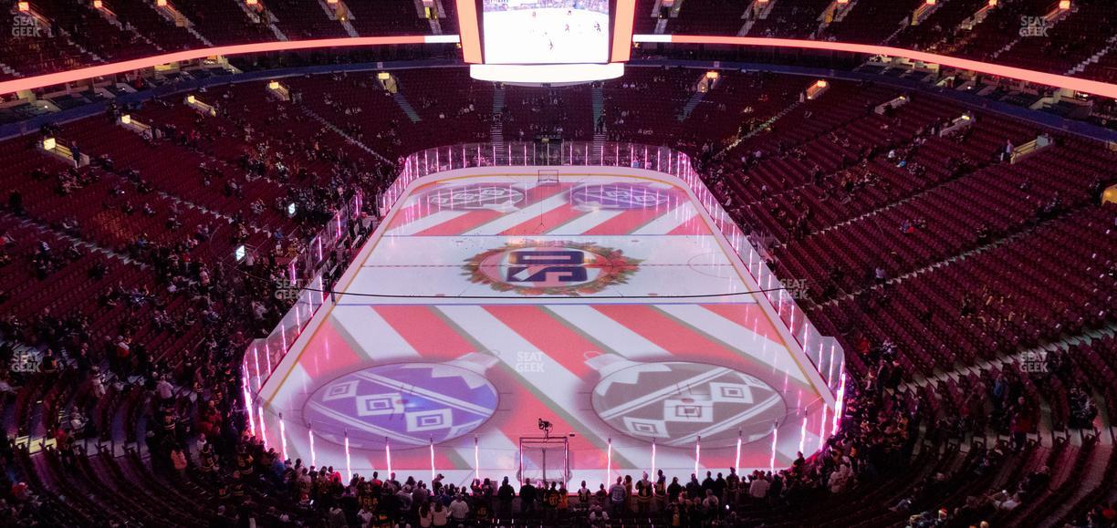 Rogers Arena - Section 316 Seat View