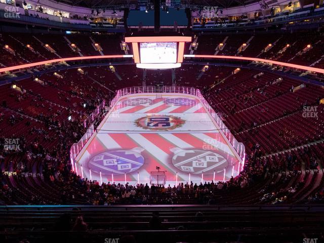 Rogers Arena - Section 316 Seat View