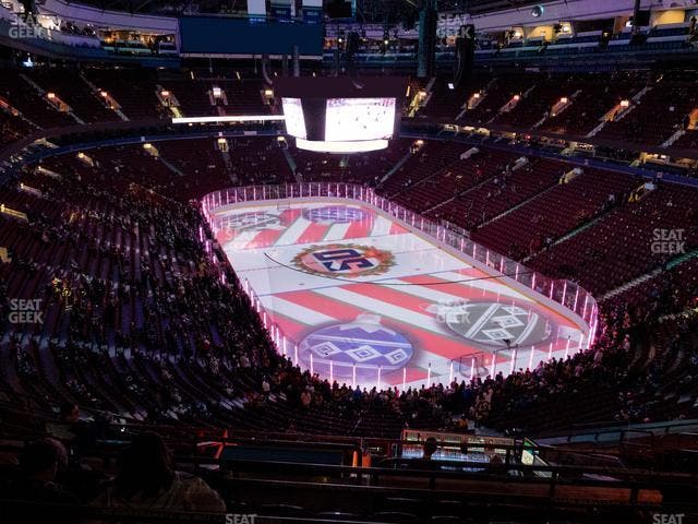Rogers Arena - Section 318 Seat View