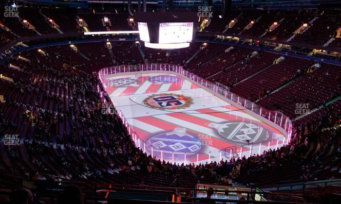 Rogers Arena - Section 318 Seat View