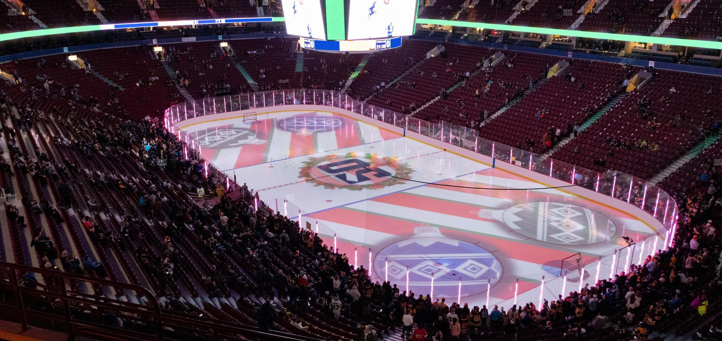 Rogers Arena - Section 319 Seat View