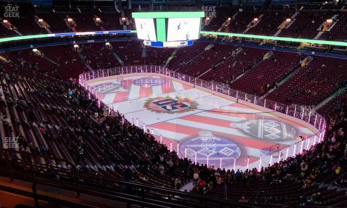 Rogers Arena - Section 319 Seat View