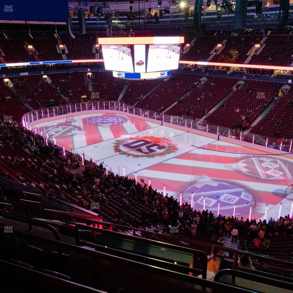 Rogers Arena - Section 320 Seat View