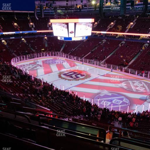 Rogers Arena - Section 320 Seat View
