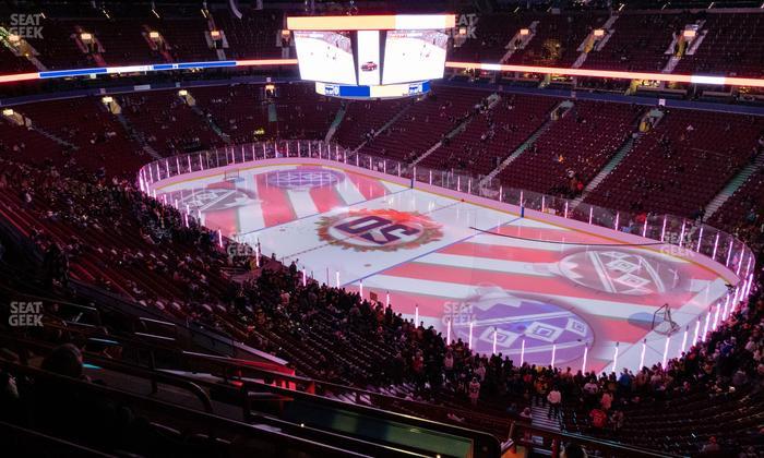 Rogers Arena - Section 320 Seat View