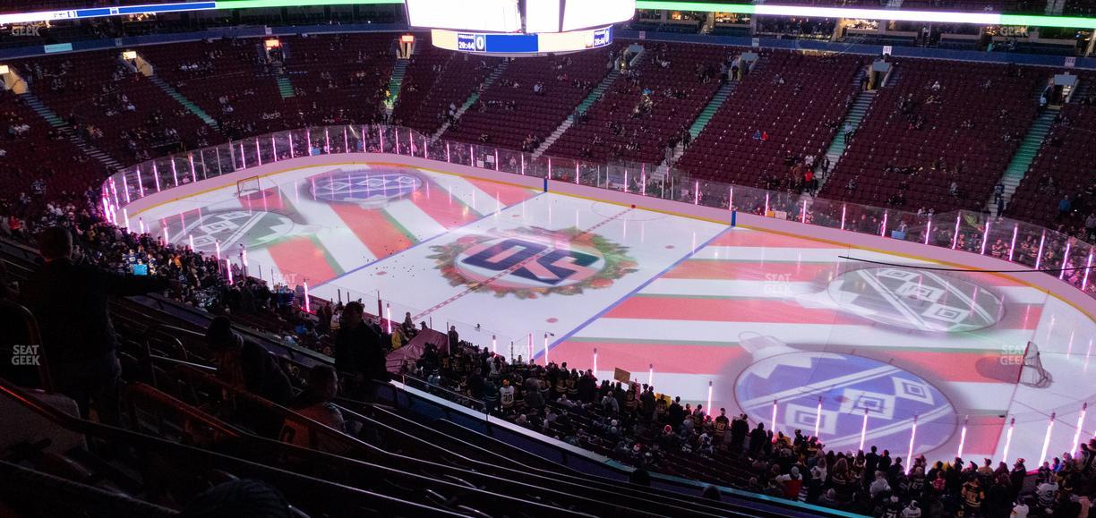 Rogers Arena - Section 321 Seat View