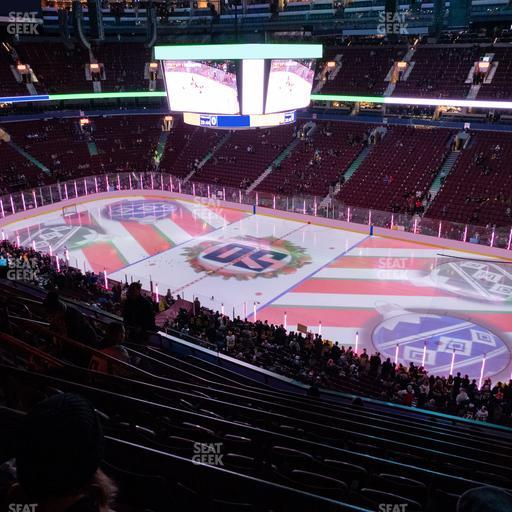 Rogers Arena - Section 321 Seat View