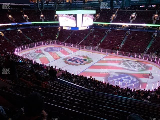 Rogers Arena - Section 321 Seat View