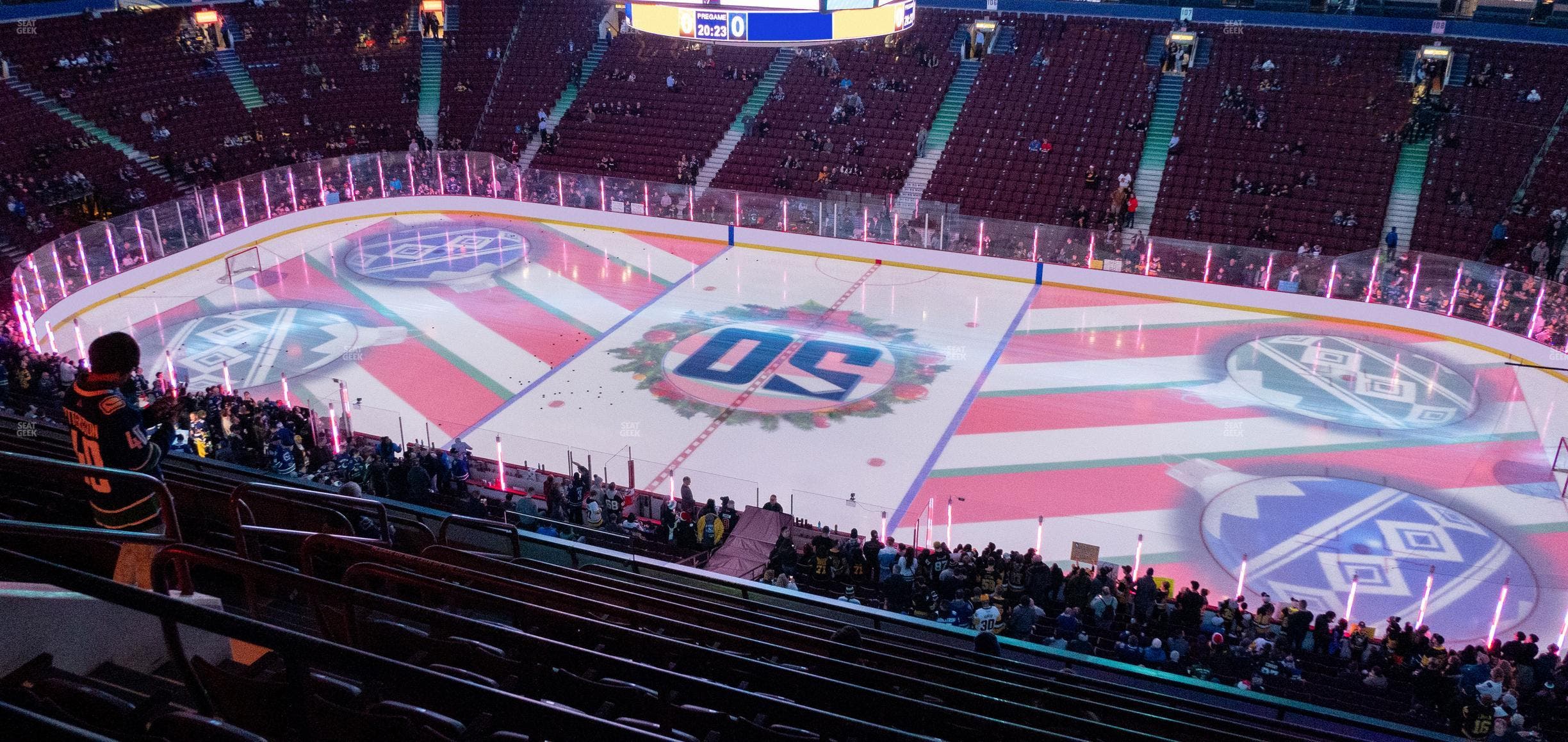 Rogers Arena - Section 322 Seat View
