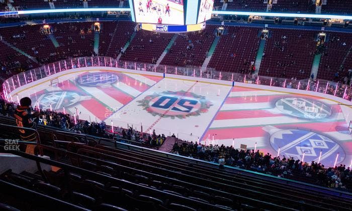 Rogers Arena - Section 322 Seat View