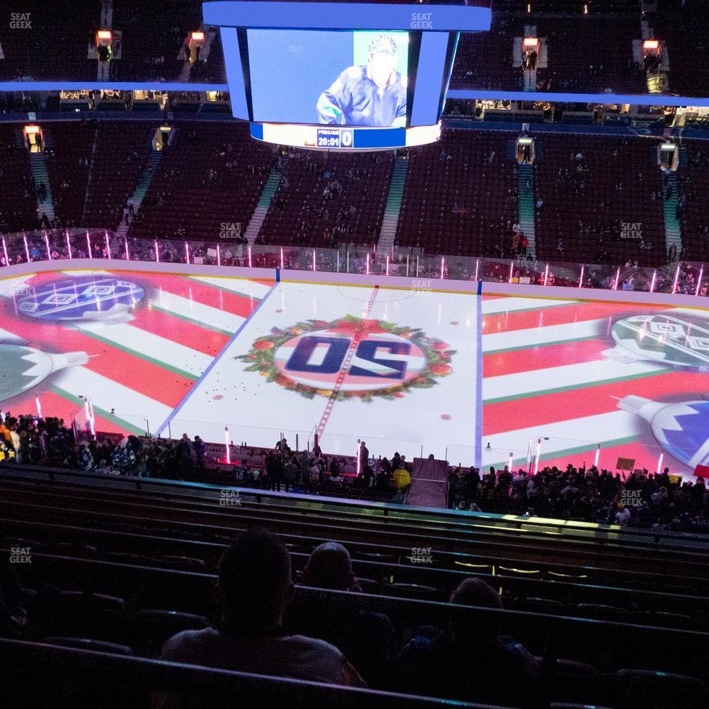 Rogers Arena - Section 323 Seat View